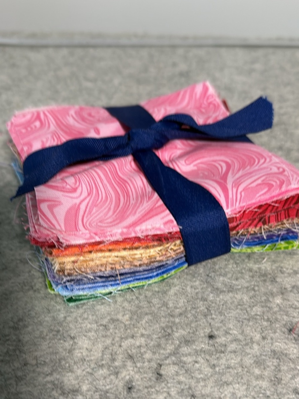 Charm Pack Marble Fabric for Quilting